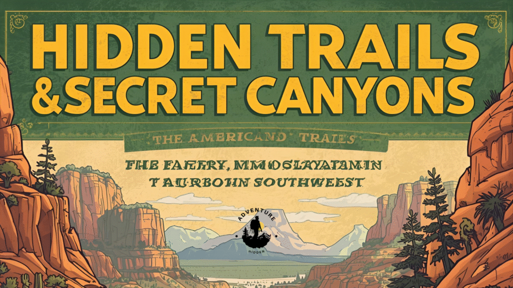 Hidden Trails & Secret Canyons: Offbeat Hiking Escapes in the American Southwest