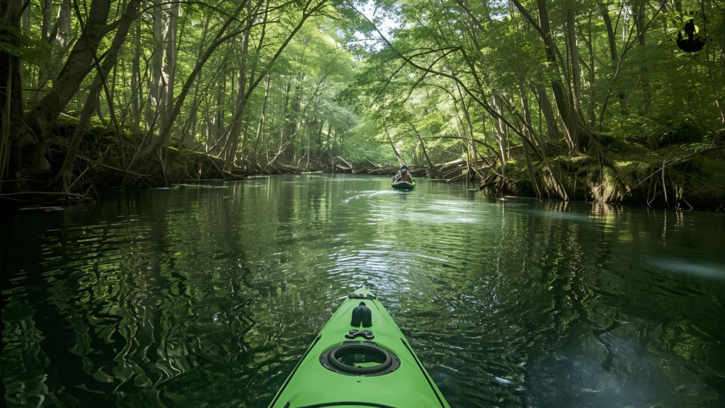 Kayaking Through Hidden Rivers of the South