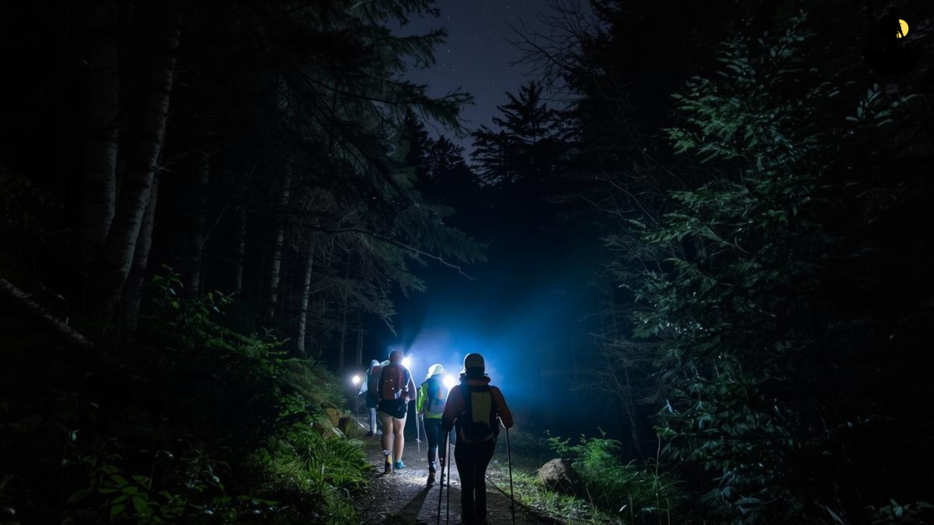 Night-Hiking on Safe Hidden Trails