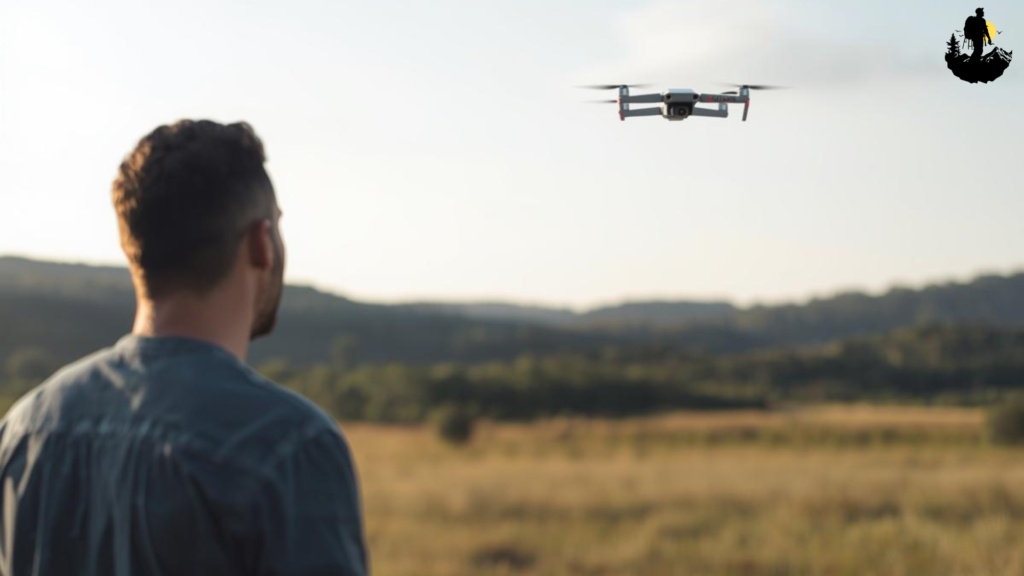 Keeping Visual Line of Sight While Flying