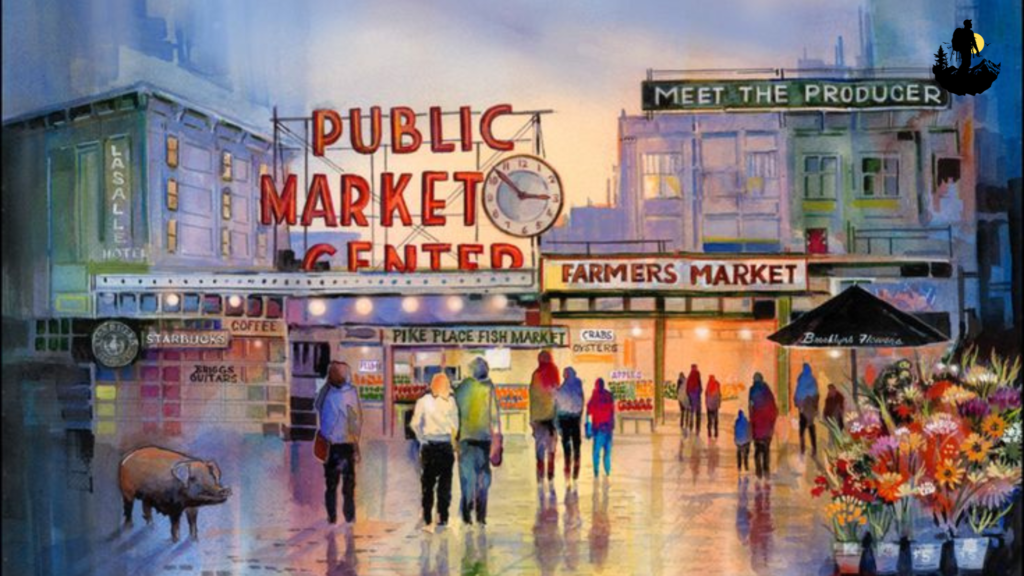 Pike Place Market Street Performers, Washington